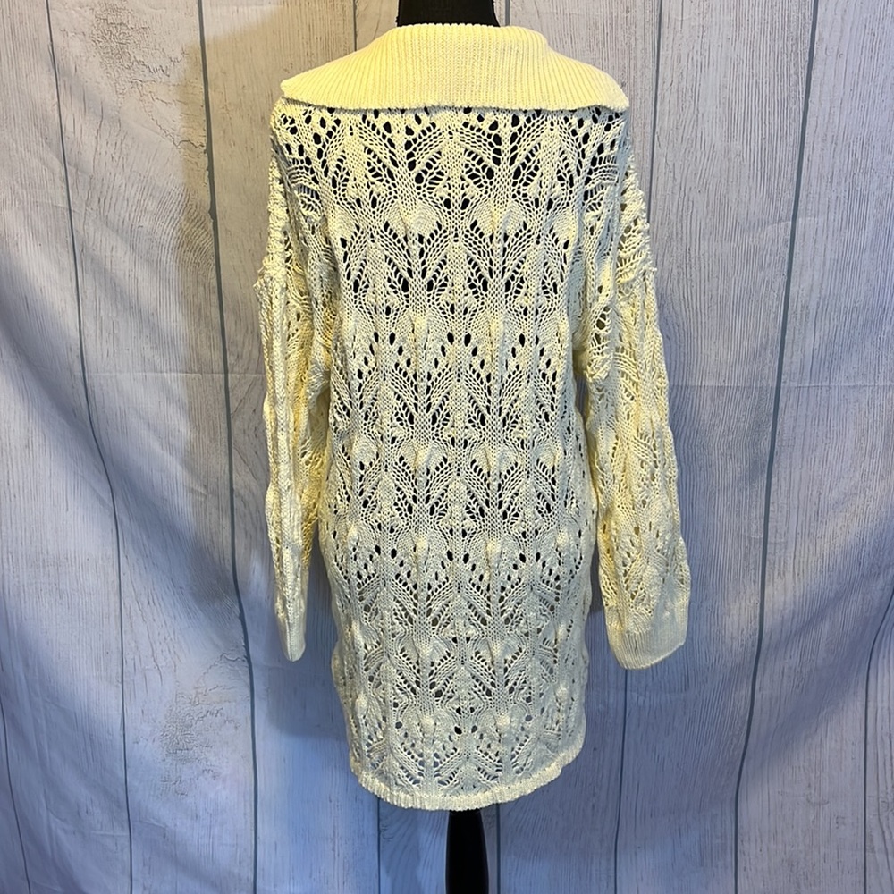 NEW Free People Elton Crochet Mini Dress Size XS - Picture 10 of 15